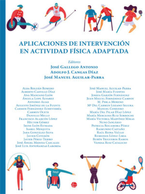 cover image of Aplicaciones de intervención en actividad física adaptada